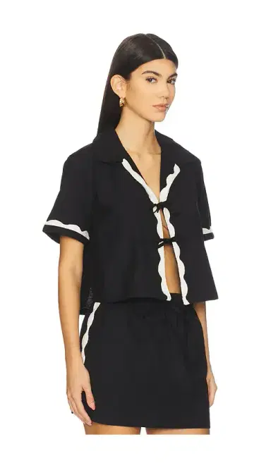 Seafolly Tie Front Shirt | Thumbnail 2 Seafolly Tie Front Shirt | Thumbnail 2