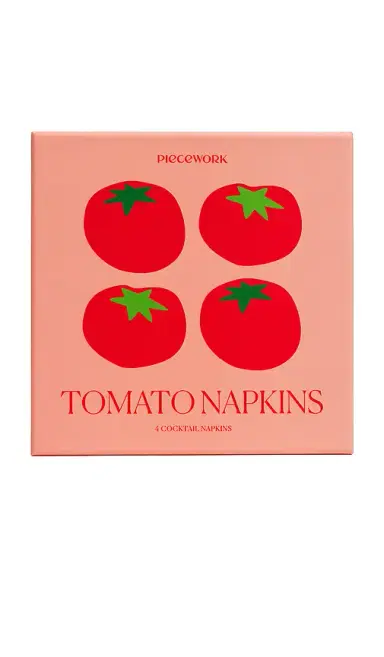 Piecework Tomato Napkins | Thumbnail 2 Piecework Tomato Napkins | Thumbnail 2