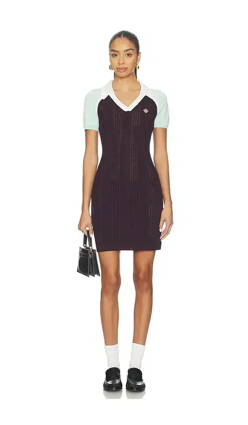 Casablanca Sporty Rib Dress