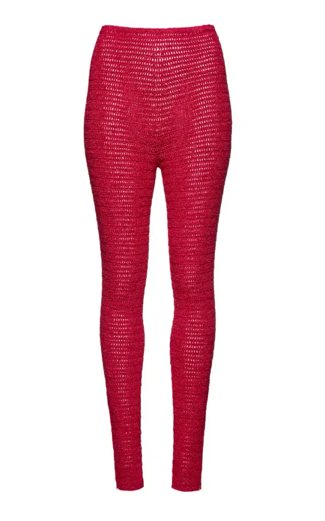Magda Butrym High-Waisted Crochet Pants