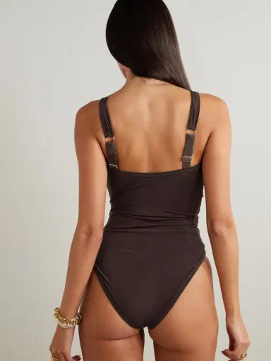 Zimmermann Daylight Cutout Ruched Swimsuit | Thumbnail 3 Zimmermann Daylight Cutout Ruched Swimsuit | Thumbnail 3