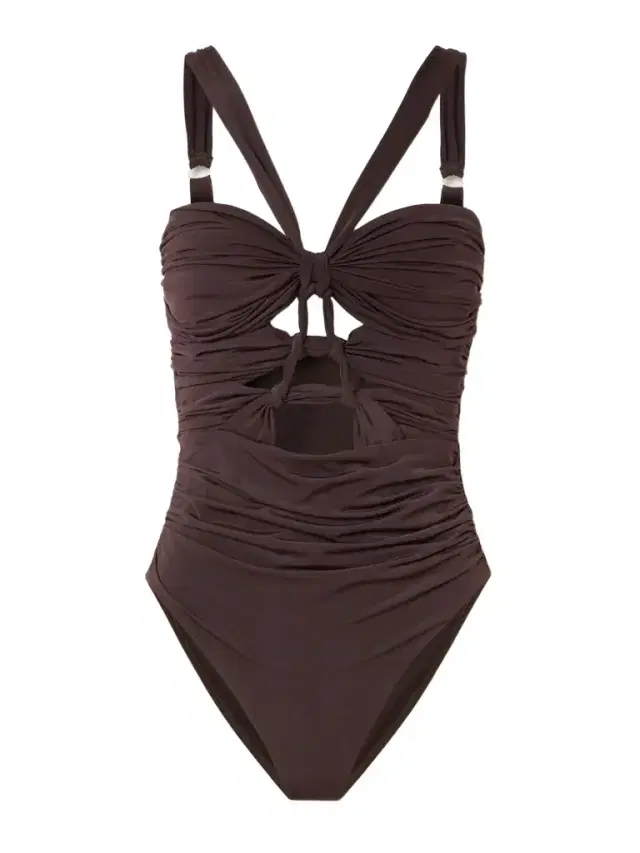 Daylight Cutout Ruched Swimsuit
