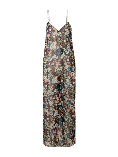 Khaite Taja Floral-print Silk-chiffon Maxi Dress | Thumbnail 1 Khaite Taja Floral-print Silk-chiffon Maxi Dress | Thumbnail 1