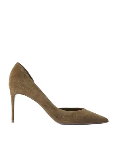 Christian Louboutin Iriza 85 Suede Pumps | Thumbnail 1 Christian Louboutin Iriza 85 Suede Pumps | Thumbnail 1