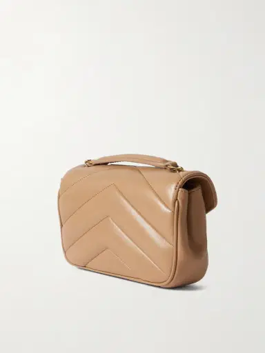 Saint Laurent Loulou Mini Matelassè Leather Shoulder Bag | Thumbnail 3 Saint Laurent Loulou Mini Matelassè Leather Shoulder Bag | Thumbnail 3