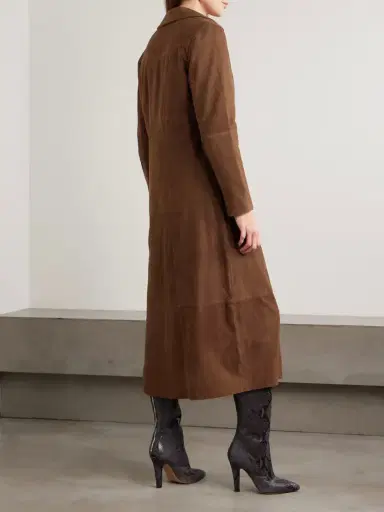 Rixo Astraea Paneled Suede Coat | Thumbnail 4