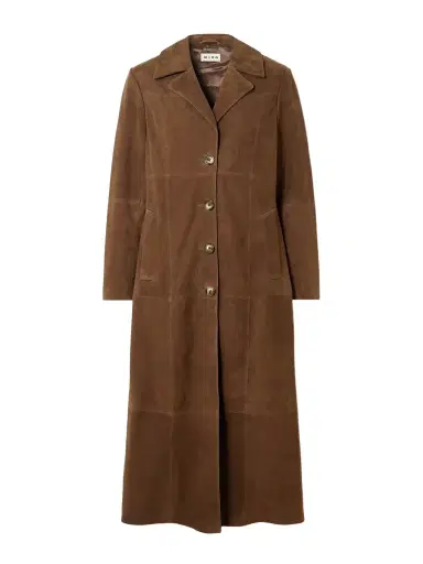 Rixo Astraea Paneled Suede Coat | Thumbnail 1
