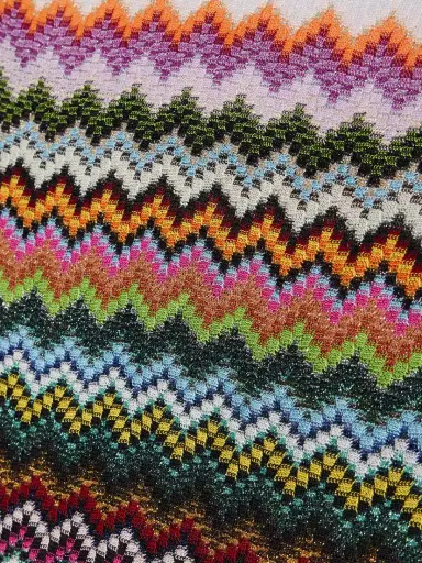 Missoni Mare Open-back Striped Metallic Crochet-knit Mini Dress | Thumbnail 4