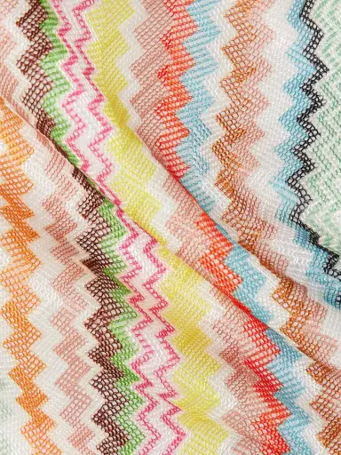 Missoni Mare One-shoulder Cutout Striped Metallic Crochet-knit Swimsuit | Thumbnail 4 Missoni Mare One-shoulder Cutout Striped Metallic Crochet-knit Swimsuit | Thumbnail 4