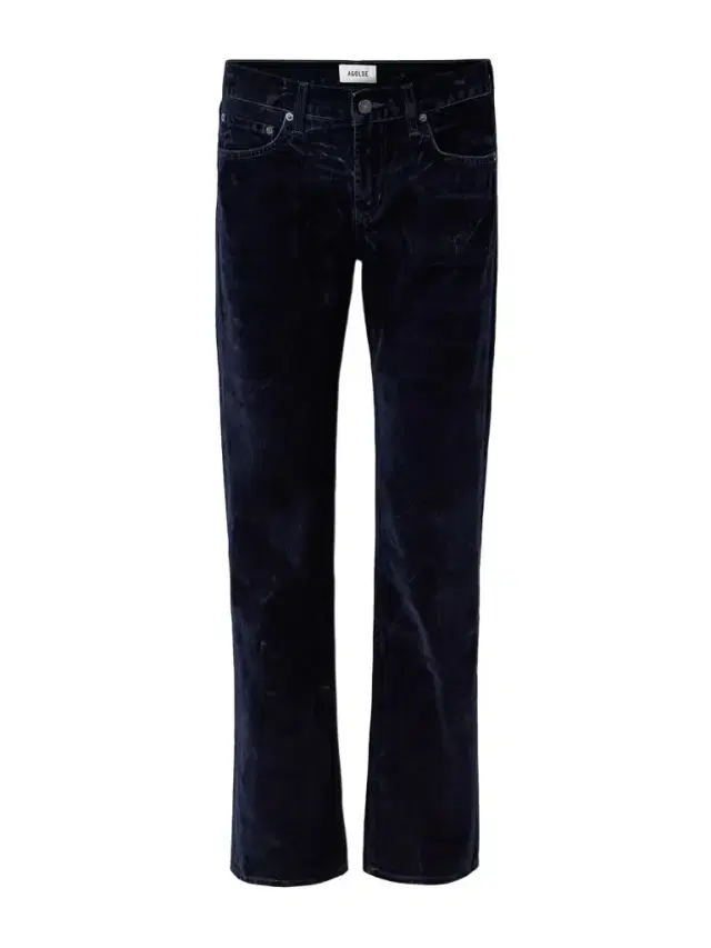Cotton-blend Velvet Straight-leg Pants