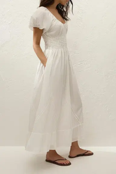 Faithfull Sunniva Midi Dress | Thumbnail 4 Faithfull Sunniva Midi Dress | Thumbnail 4