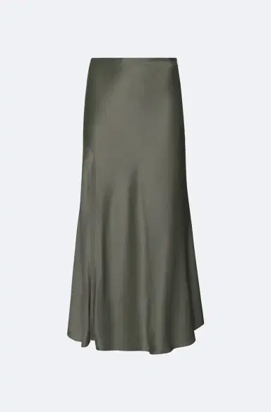 LAPOINTE Satin Bias Midi Skirt | Thumbnail 4