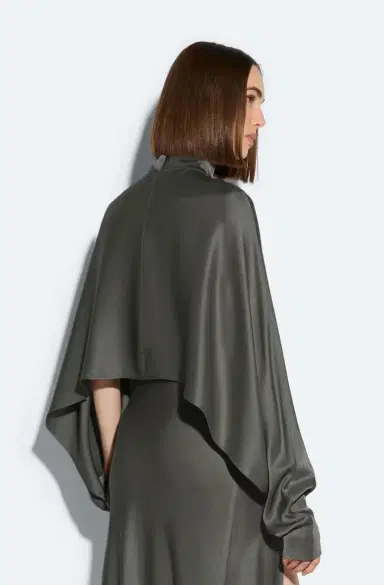 LAPOINTE Satin Caftan Top | Thumbnail 2 LAPOINTE Satin Caftan Top | Thumbnail 2