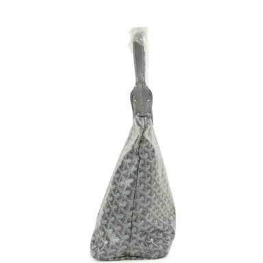 goyard Goyard Goyardine Grey Boheme Hobo Bag Palladium Hardware | Thumbnail 3 goyard Goyard Goyardine Grey Boheme Hobo Bag Palladium Hardware | Thumbnail 3