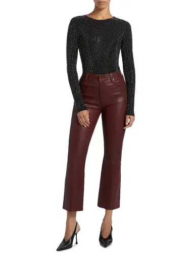Frame Women's Rhinestone-Embellished Jersey Top | Thumbnail 2 Frame Women's Rhinestone-Embellished Jersey Top | Thumbnail 2