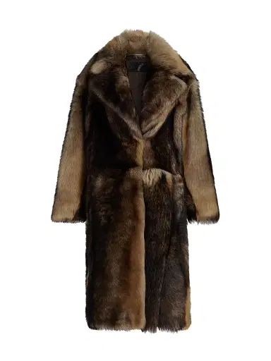 Nili Lotan Women's Ingrid Shearling Coat - Brown | Thumbnail 1 Nili Lotan Women's Ingrid Shearling Coat - Brown | Thumbnail 1