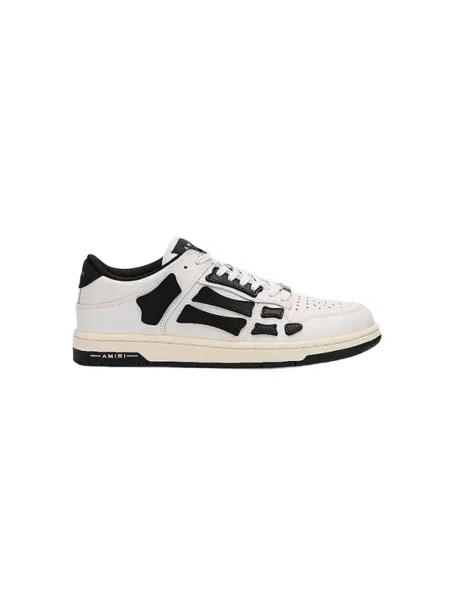 Women's Skel Low-Top Leather Sneakers - White Black