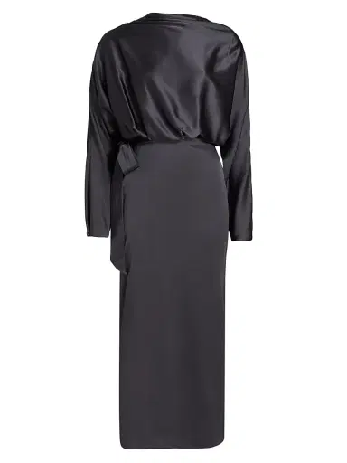 Staud Women's Phoebe Silk-Blend Midi-Dress | Thumbnail 1 Staud Women's Phoebe Silk-Blend Midi-Dress | Thumbnail 1