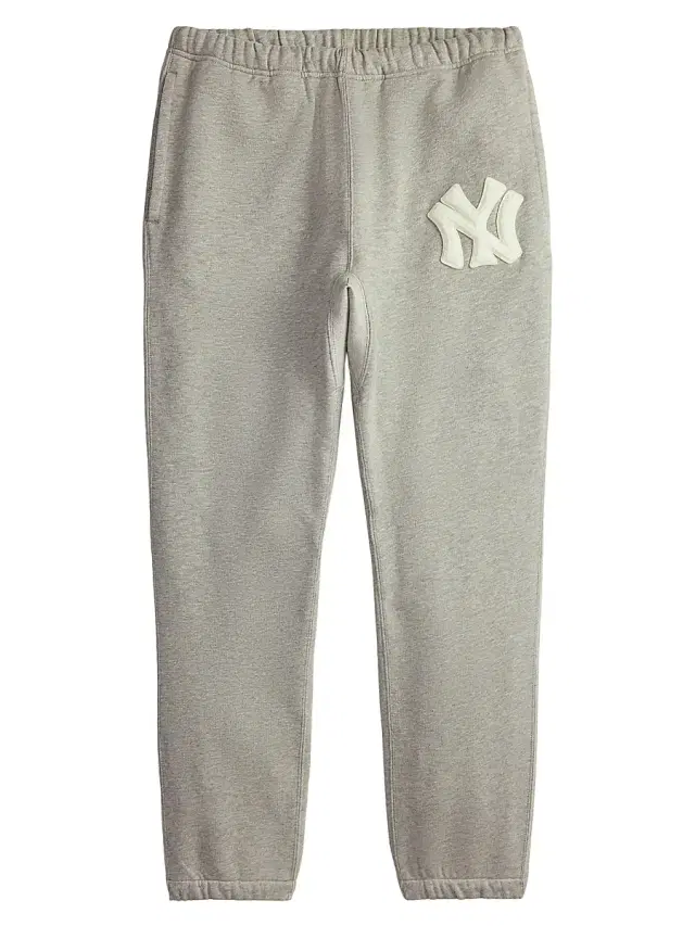 Polo Ralph Lauren Men's New York Yankees Cotton Fleece Sweatpants - Dark Sport Heather