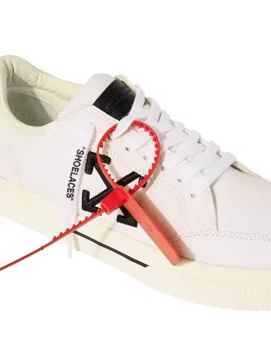 Off-White Women's Vulcanized Canvas Low-Top Sneakers | Thumbnail 6 Off-White Women's Vulcanized Canvas Low-Top Sneakers | Thumbnail 6