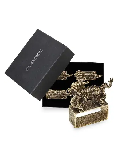 Kim Seybert Dragon Napkin Ring | Thumbnail 1 Kim Seybert Dragon Napkin Ring | Thumbnail 1