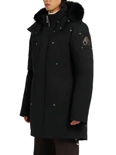 Moose Knuckles Men's Originals Stirling Parka - Black - Size Medium | Thumbnail 5