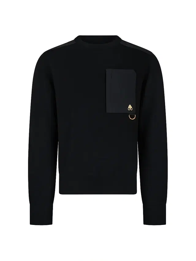 Moose Knuckles Men's Elowan Accented Sweater