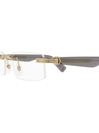 Cartier Men's Première de 55MM 24K-Gold-Plated Rectangular Rimless Eyeglasses | Thumbnail 3