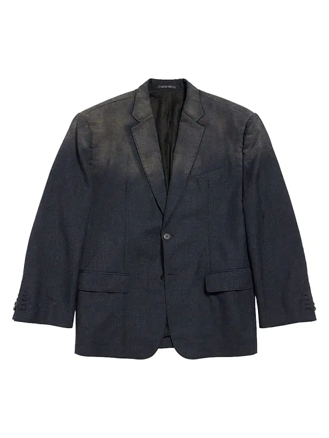 Men's Faded Tailored Large Fit Jacket - Anthracite