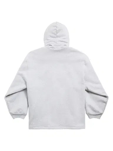 Balenciaga Men's Lion Outerwear Zip-Up Hoodie - Light Heather Grey - Size XS | Thumbnail 2 Balenciaga Men's Lion Outerwear Zip-Up Hoodie - Light Heather Grey - Size XS | Thumbnail 2
