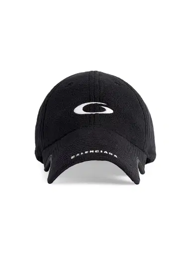 Balenciaga Men's Fleece Cap - New Black - Size Large | Thumbnail 2 Balenciaga Men's Fleece Cap - New Black - Size Large | Thumbnail 2