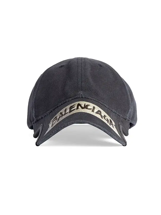 Men's Masking Tape Cap - Faded Black
