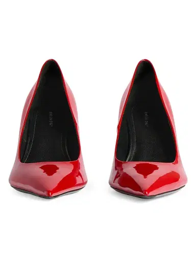 Balenciaga Women's Avenue 90MM Patent Leather Pumps | Thumbnail 3 Balenciaga Women's Avenue 90MM Patent Leather Pumps | Thumbnail 3