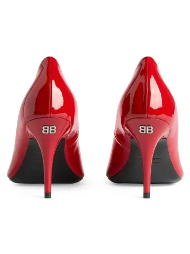 Balenciaga Women's Avenue 90MM Patent Leather Pumps | Thumbnail 5 Balenciaga Women's Avenue 90MM Patent Leather Pumps | Thumbnail 5