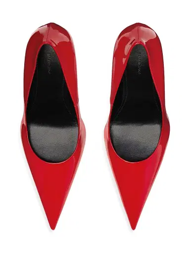 Balenciaga Women's Avenue 90MM Patent Leather Pumps | Thumbnail 6 Balenciaga Women's Avenue 90MM Patent Leather Pumps | Thumbnail 6