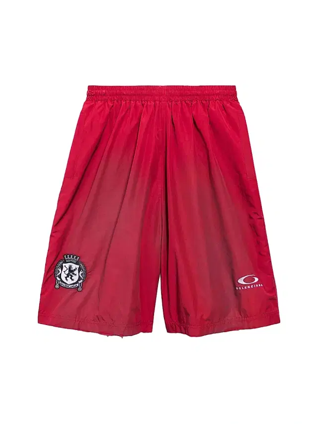 Balenciaga Men's Outerwear Shorts - Lipstick Red