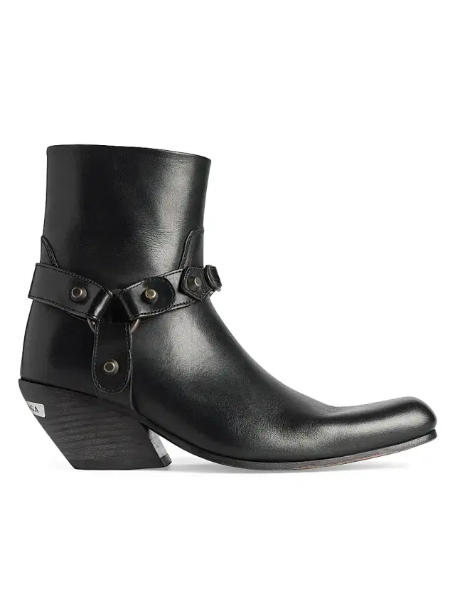 Women's Memphis Booties with Harness - Black