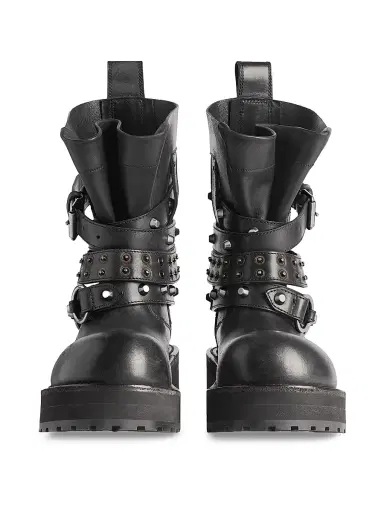 Balenciaga Men's Venom City Booties - Black | Thumbnail 4 Balenciaga Men's Venom City Booties - Black | Thumbnail 4