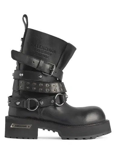 Balenciaga Men's Venom City Booties - Black | Thumbnail 1 Balenciaga Men's Venom City Booties - Black | Thumbnail 1