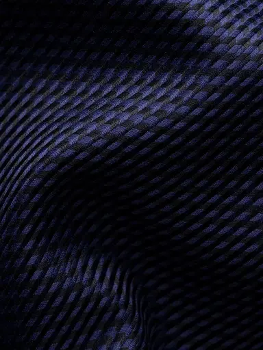 Eton Men's Slim-Fit Check Cotton Twill Shirt - Navy | Thumbnail 3
