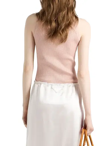 Prada Women's Silk Top - Pink | Thumbnail 3