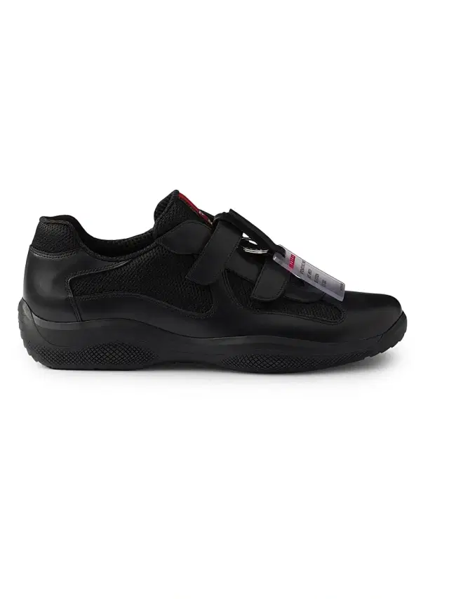 Prada Men's America's Cup Original Sneakers - Black