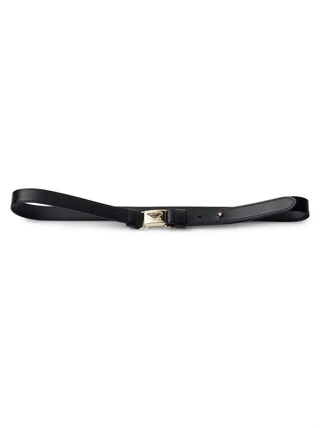 Women's Leather Belt - Black