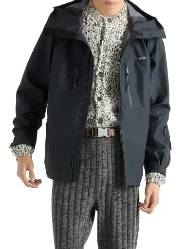 Prada Men's Wool Cardigan - Black | Thumbnail 2 Prada Men's Wool Cardigan - Black | Thumbnail 2