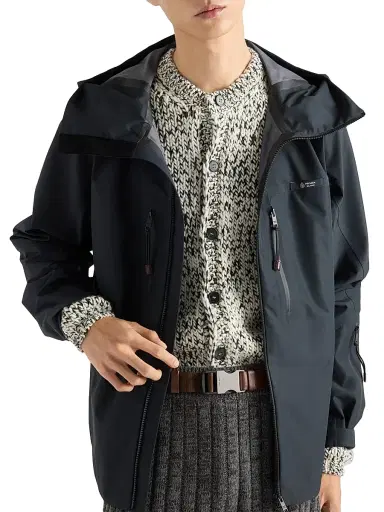 Prada Men's Wool Cardigan - Black | Thumbnail 3 Prada Men's Wool Cardigan - Black | Thumbnail 3
