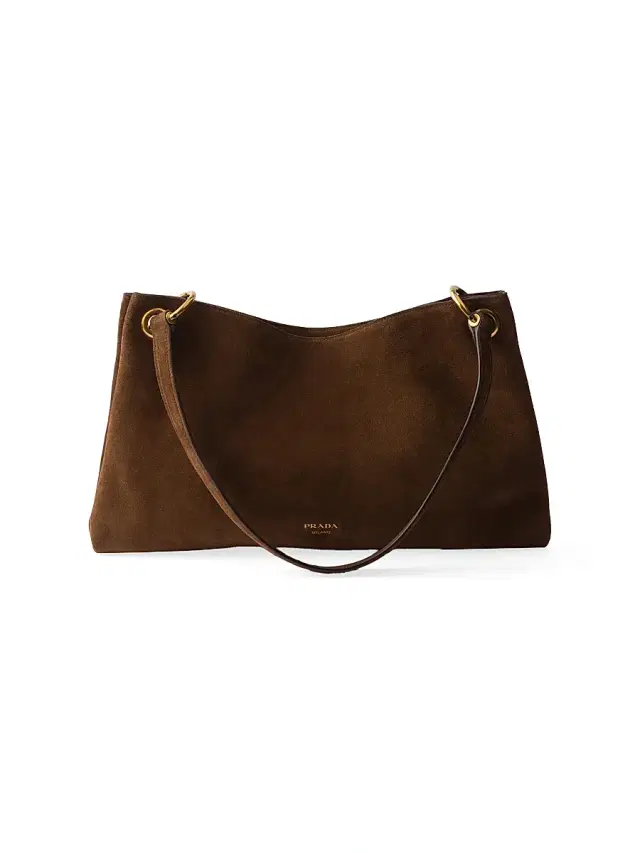 Women's Etude  Suede Shoulder Bag - Brown