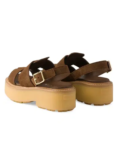 Prada Women's Suede Sandals - Brown - Size 11 | Thumbnail 3 Prada Women's Suede Sandals - Brown - Size 11 | Thumbnail 3