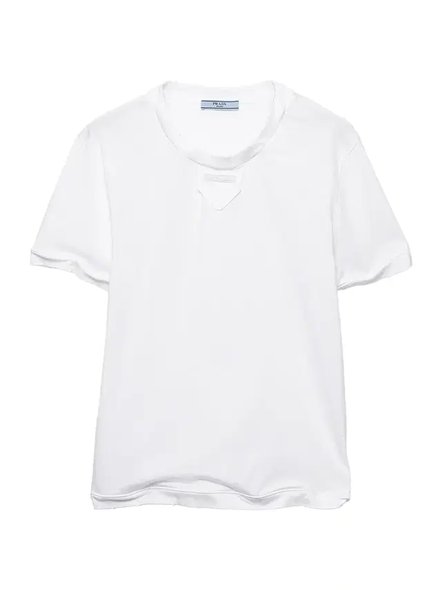 Prada Women's Cotton Jersey T-Shirt - White