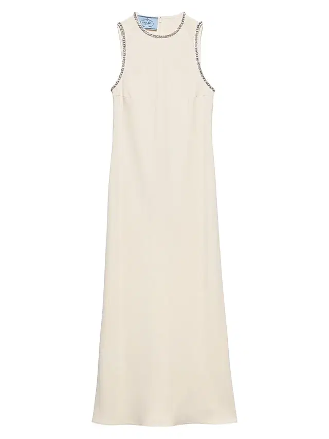 Women's Sablé Dress - Beige Khaki