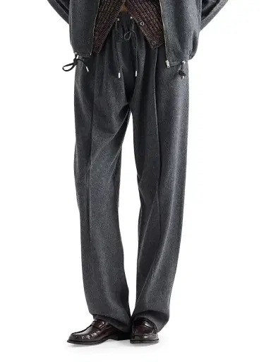 Prada Women's Jersey Pants - Grey | Thumbnail 2 Prada Women's Jersey Pants - Grey | Thumbnail 2